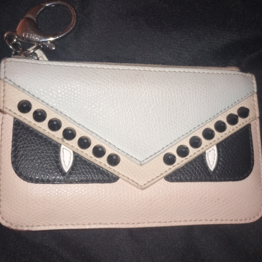 Fendi - Small Key Pouch Monster Studded